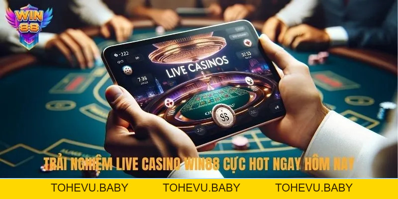 Casino Live Win88 - Sòng Bài Phát Trực Tiếp Đỉnh Cao