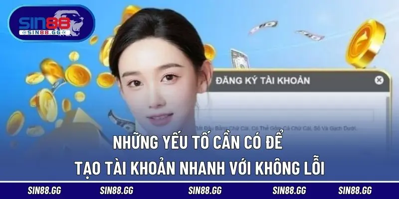 Đăng Ký Tại SIN88 Nhanh Chóng – Kích Hoạt Tài Khoản An Toàn