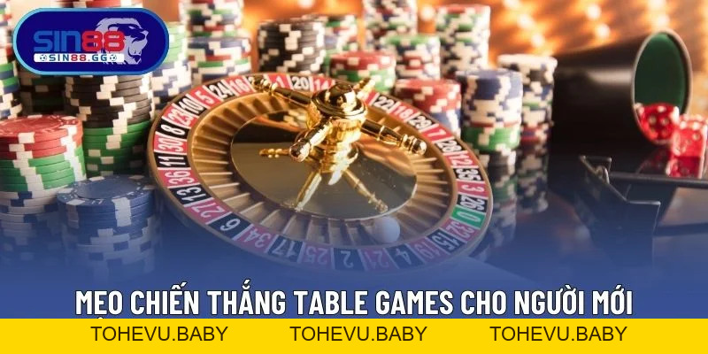Table Games – Sảnh Cá Cược Kinh Điển Với Trò Bài Đỉnh Cao