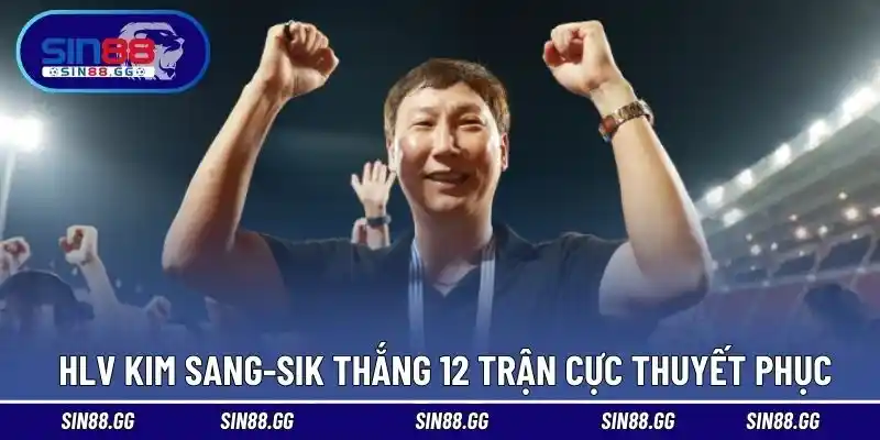 HLV Kim Sang-Sik Thắng 12 Trận Tại Đấu Trường Quốc Tế