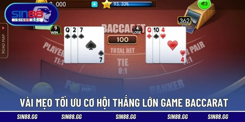 Baccarat Cổ Điển SIN88 - Cách Chinh Phục Mọi Ván Bài